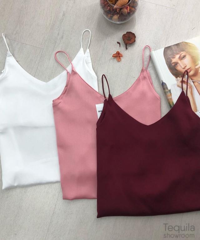 Шелковый топ