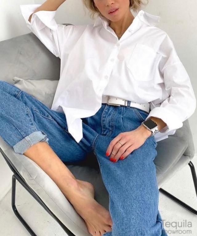 Рубашка оверсайз