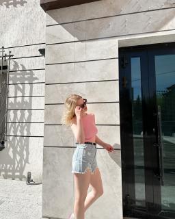 Шорты джинсовые