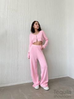 Костюм розовый