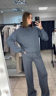 Костюм трикотаж серый